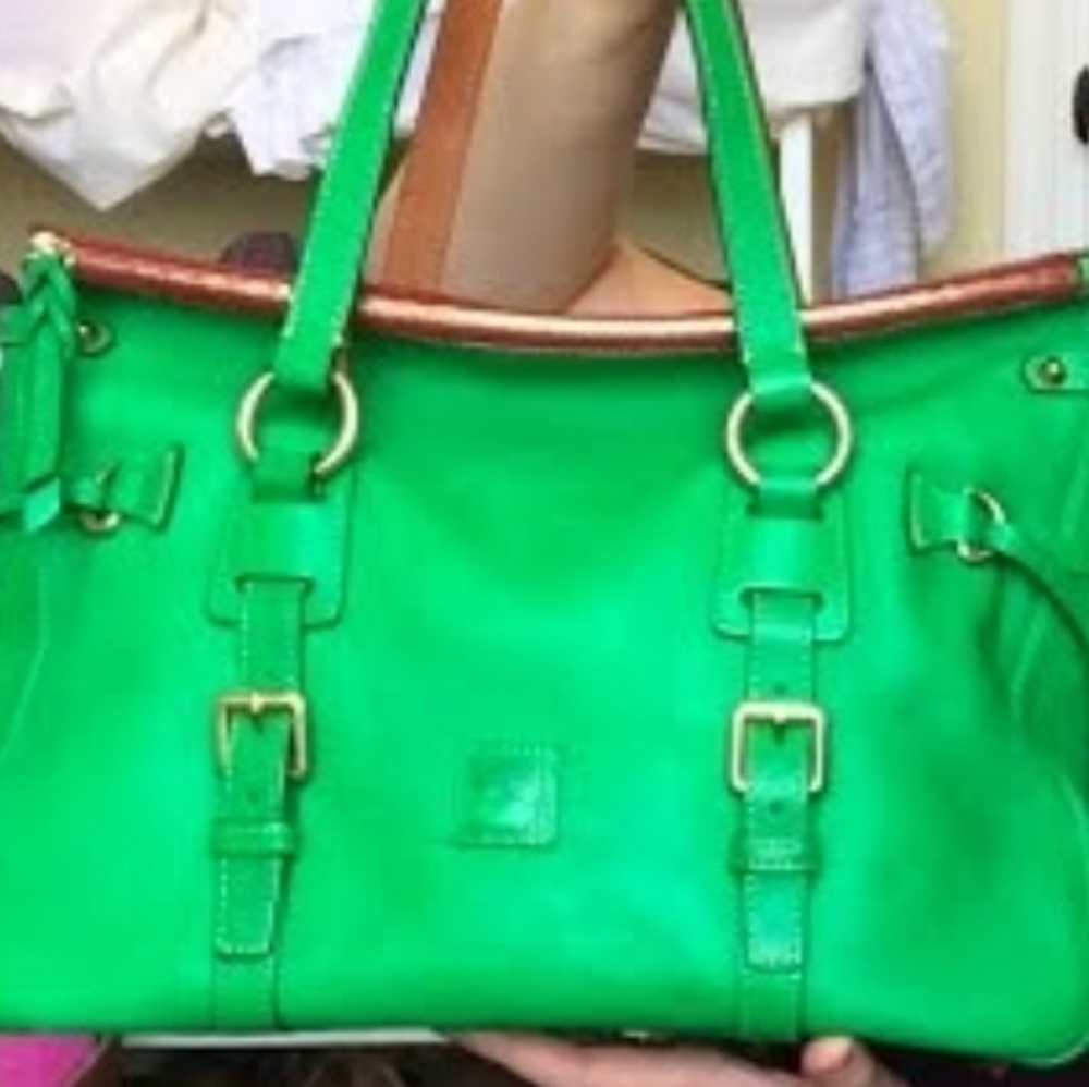 ISO: Florentine Double Strap Tassel Satchel